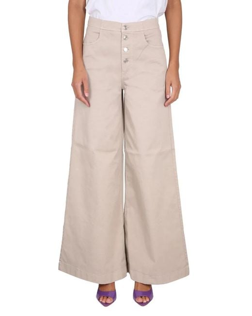 Department 5 Natural Yoko Extraflare Pants