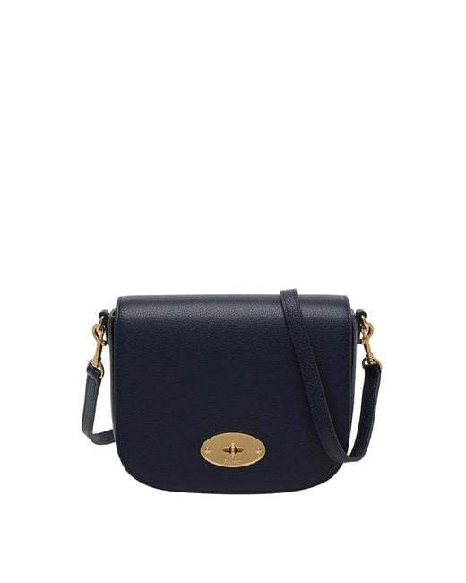 Mulberry Blue Night Sky Small Darley Satchel Bag