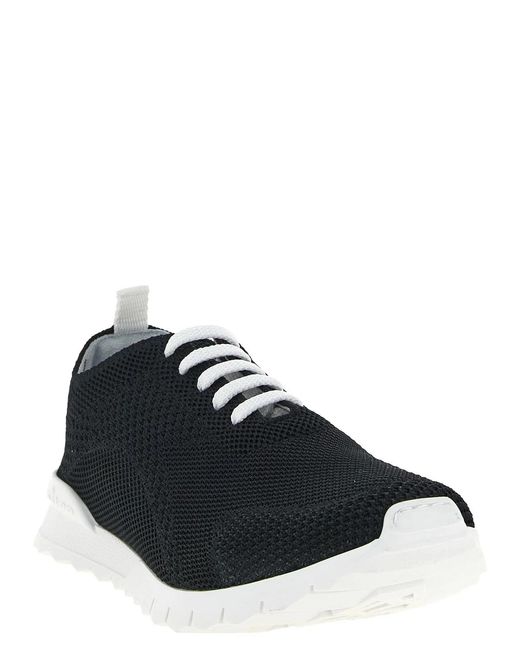 Kiton White 'Fits' Sneakers for men