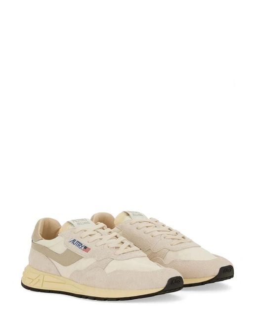 Autry White Sneakers "Reelwind Low" for men