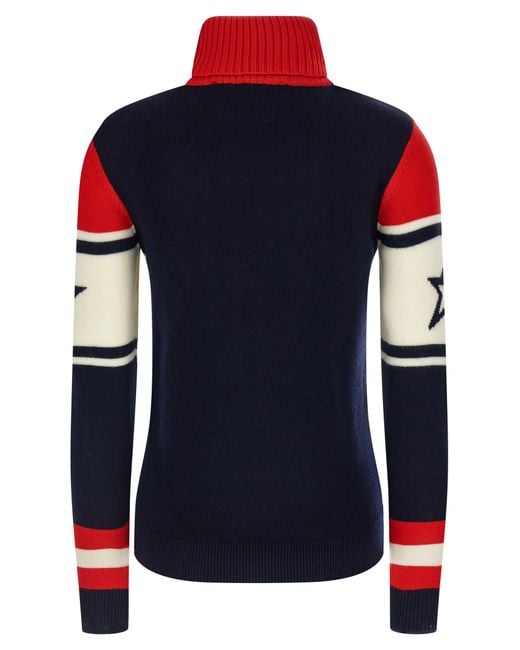 Perfect Moment Red 'Schild' Sweater