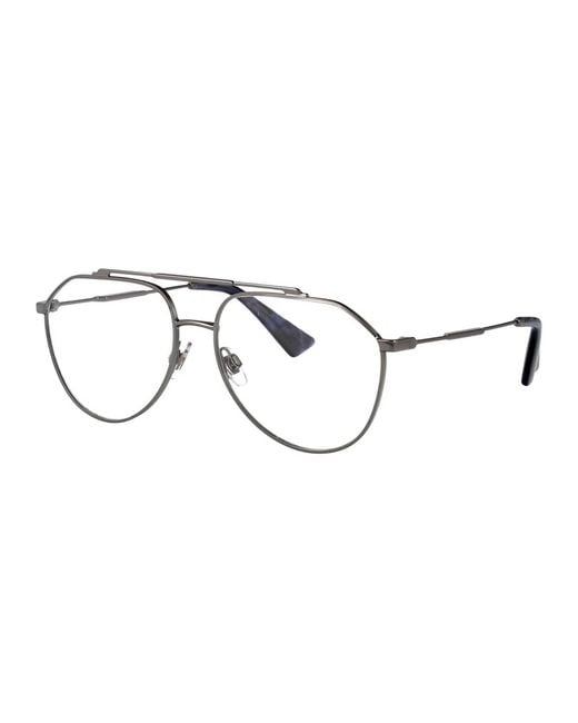 Dolce & Gabbana Gray Dolce & Gabbana Metal Glasses for men