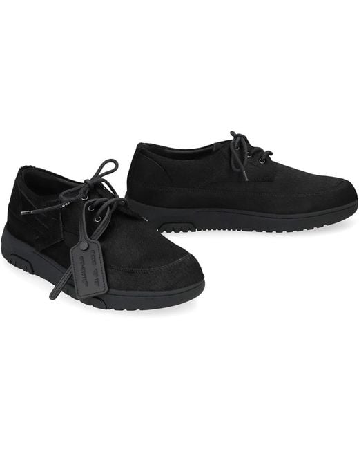 Off-White c/o Virgil Abloh Black Sneakers Low-Top Derby for men