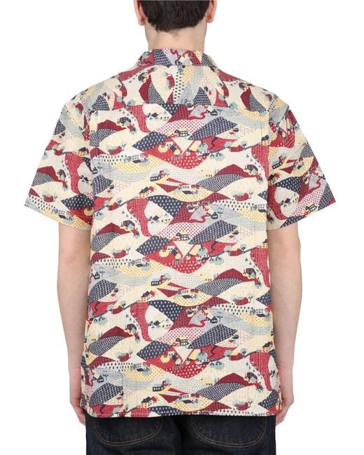 YMC Red Malick Shirt for men