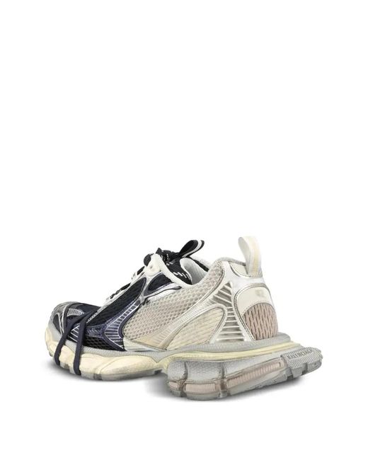 Balenciaga White 3Xl Split Logo Sneaker for men