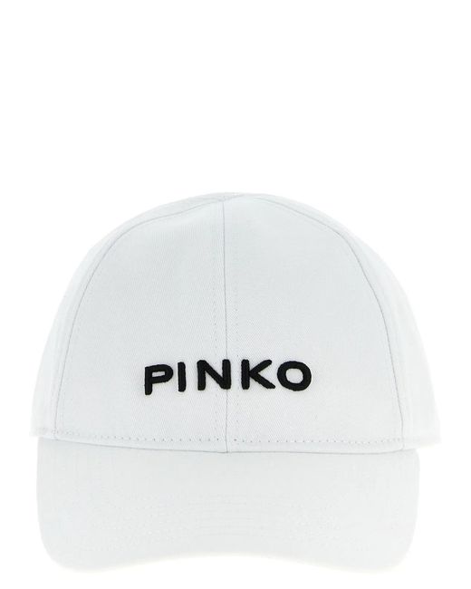 Pinko White 'Break Dance' Cap