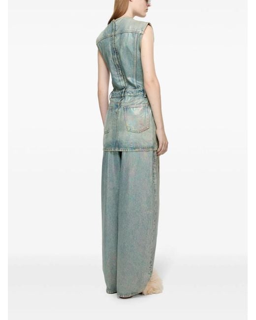 Acne Blue Mini Dress Denim