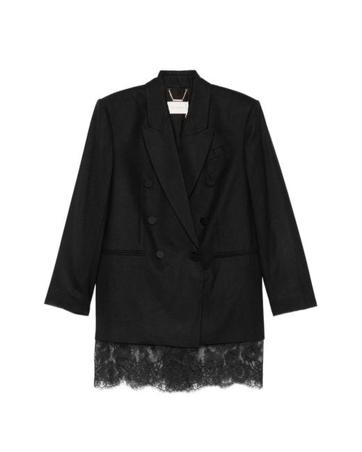 Zimmermann Black Valiant Wool Blazer Jacket