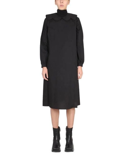 Raf Simons Black Relaxed Fit Shirt Dress