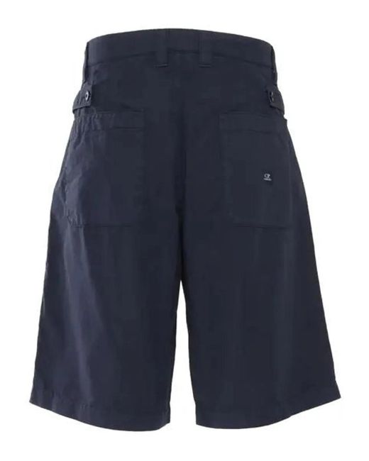 C P Company Blue C.P.Company Bermuda for men