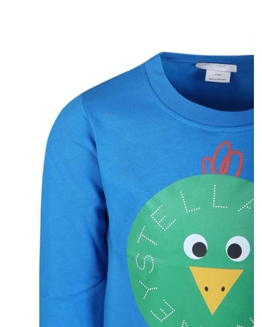 Stella McCartney Blue Sweatshirt