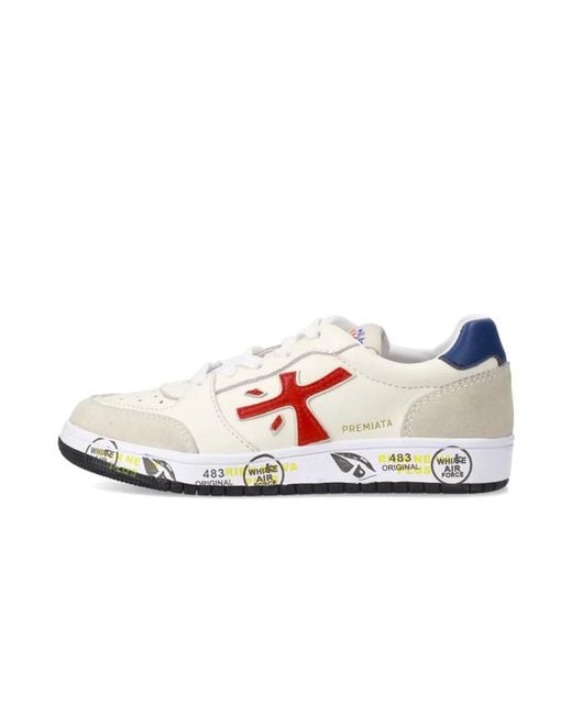 Premiata Will Be White Sneaker "Marc"