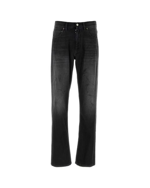 MM6 by Maison Margiela Black Pants 5 Pockets for men