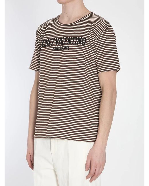 Valentino Garavani Natural Chez T-Shirt for men