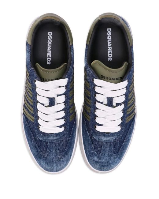 DSquared² Blue Snm020310106739 Boxer Sneaker for men