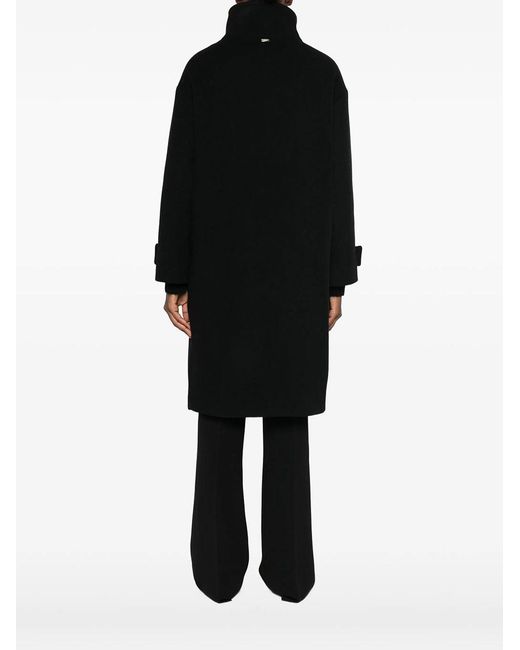 Herno Black Cappotto