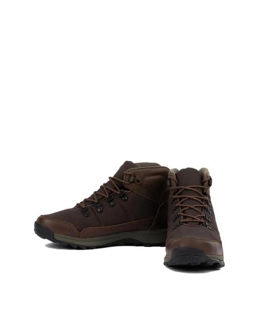 Barbour Brown Malvern Hiker Boots for men