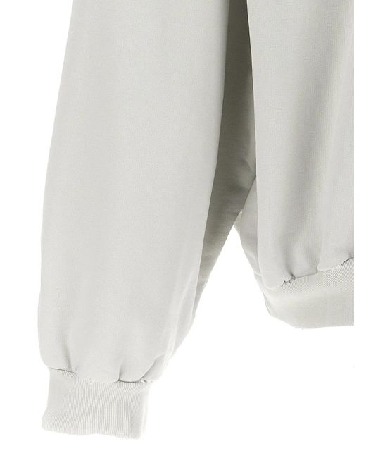 Balenciaga Gray '3B Liquefied' Hoodie