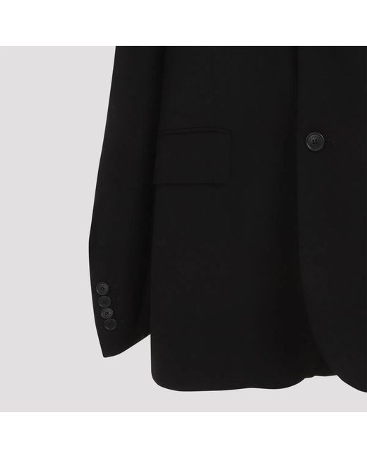 Balenciaga Black Viscose Blend Blazer Dress