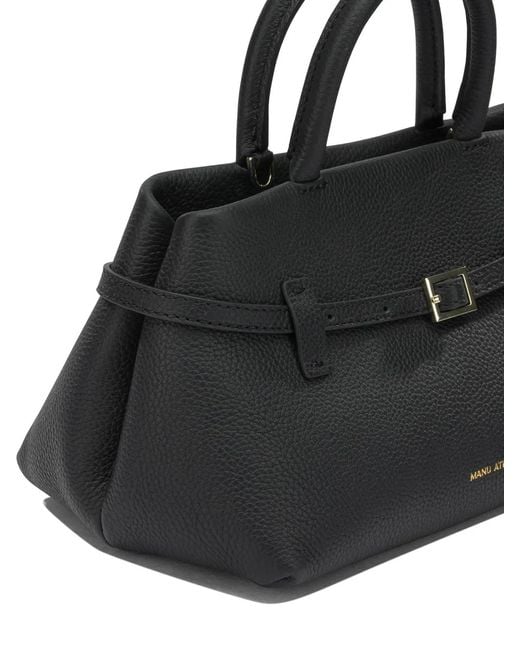 MANU Atelier Black "Le Cambon 25" Small Handbag