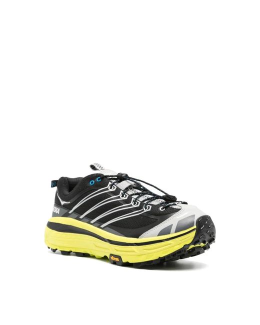 Hoka One One Yellow Mafate Three 2 Sneakers for men
