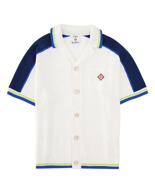 Casablanca Blue Camicia for men
