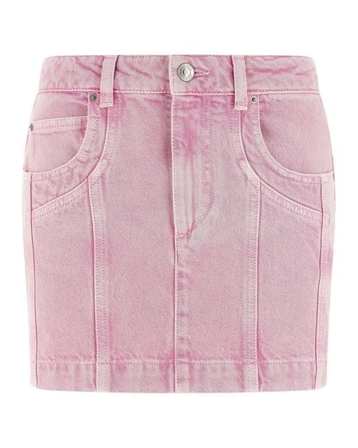 Isabel Marant Pink Marant Etoile 'Juana' Skirt
