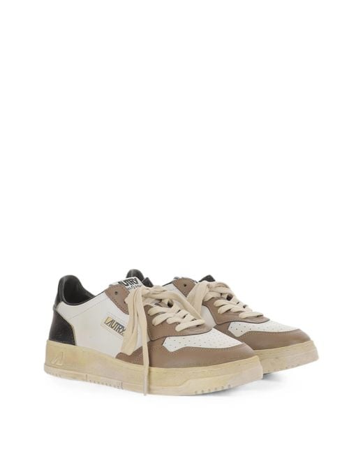 Autry White Sup Wint Low for men