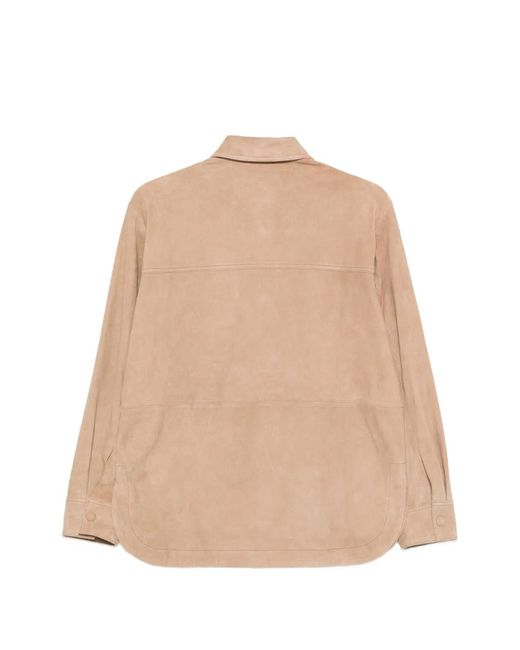 Paul Smith Natural Leather Shirt