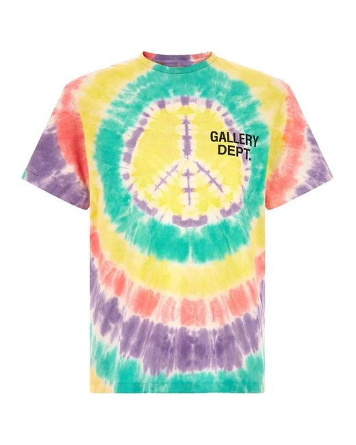 GALLERY DEPT. Gray 'Peace Tie Dye' T-Shirt for men