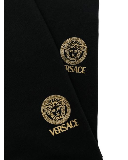 Versace Black T-Shirt Bi-Pack for men