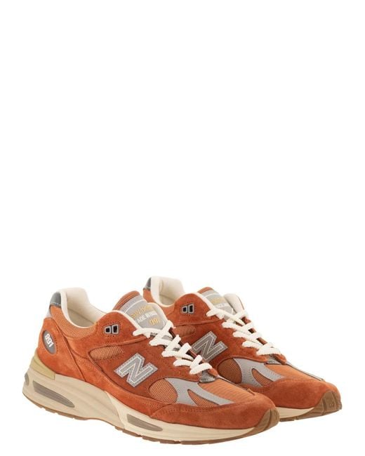 New Balance Brown 991V2