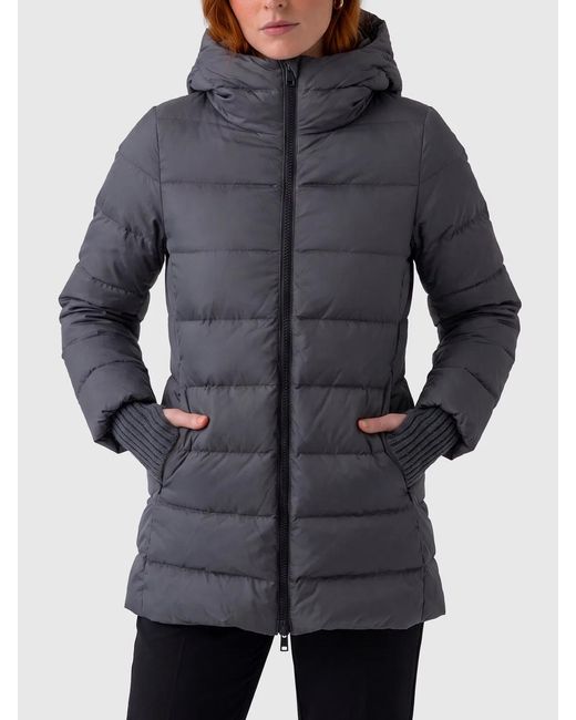 Herno Gray 2-Layer Nylon Puffer Jacket