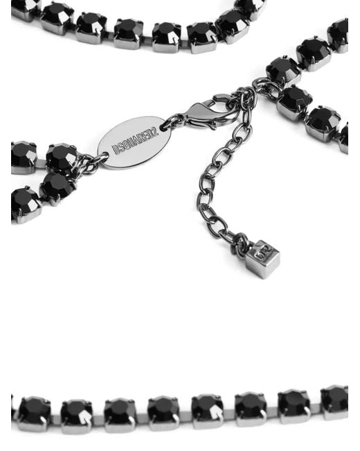 DSquared² White Necklace for men