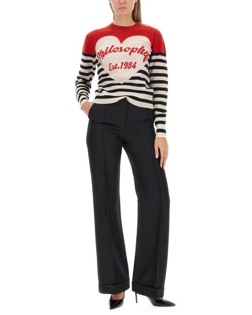Philosophy Di Lorenzo Serafini Red Jersey With Logo