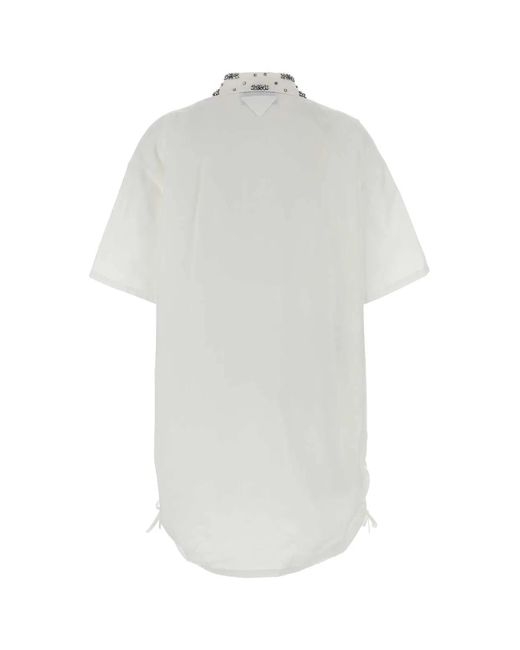 Prada White Abiti