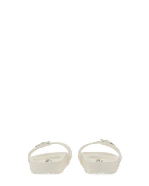 Birkenstock White Sandal Madrid