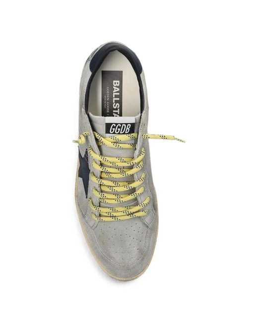 Golden Goose Deluxe Brand White Cow Leather Cotton Polyester Star-Patch Sneakers for men
