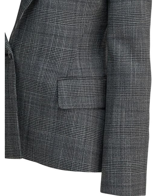 Sa Su Phi Black Wool Silk Jacket