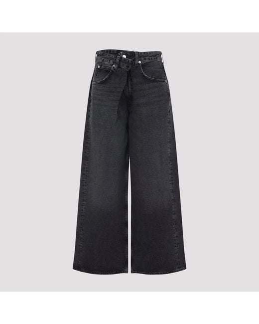 Agolde Blue Vana Cotton Jeans