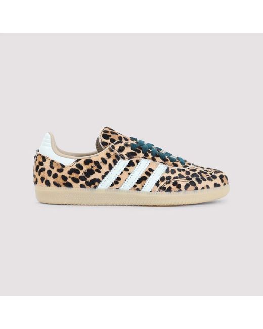 Adidas Originals Multicolor Magic Leather Samba Leo Sneakers