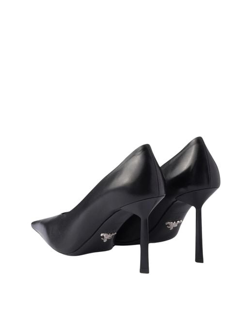 Prada Black Leather Pumps