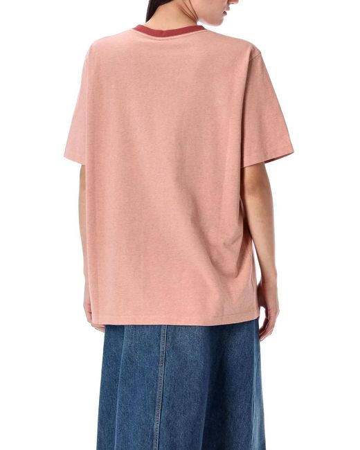 Chloé Blue Oversized Logo T-Shirt