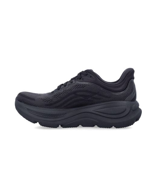 Hoka One One Blue Bondi 9 Low-Profile Running Shoes
