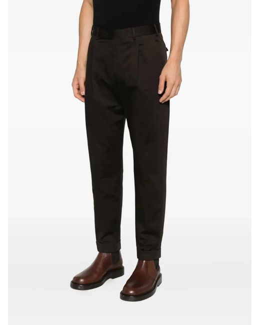 PT Torino Black Rebel Trousers for men