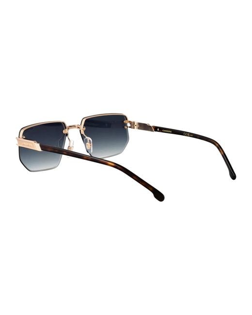 Carrera Blue Havana Metal Sunglasses for men