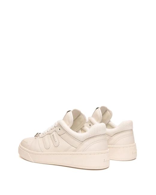 Bally Natural Raise Leather Sneakers