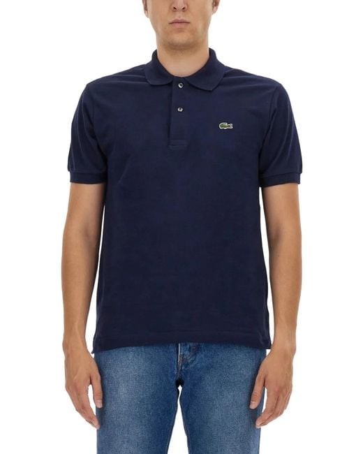 Lacoste Blue Classic Polo for men