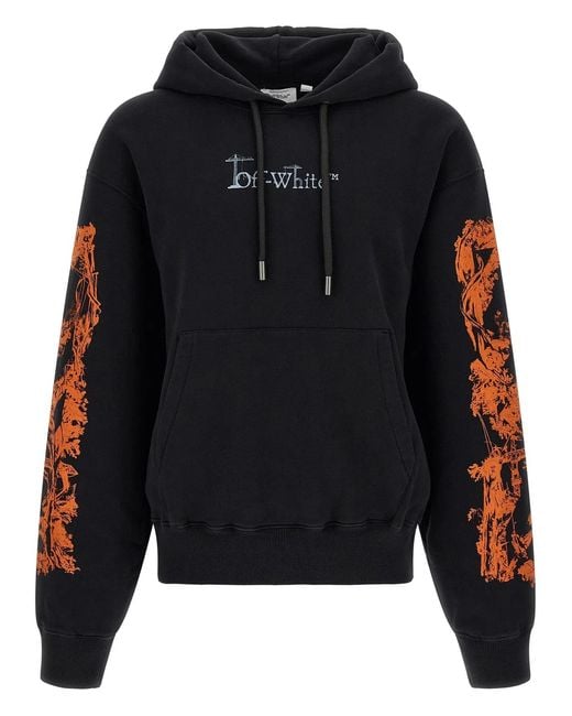 Off-White c/o Virgil Abloh Black 'City Nature' Hoodie for men