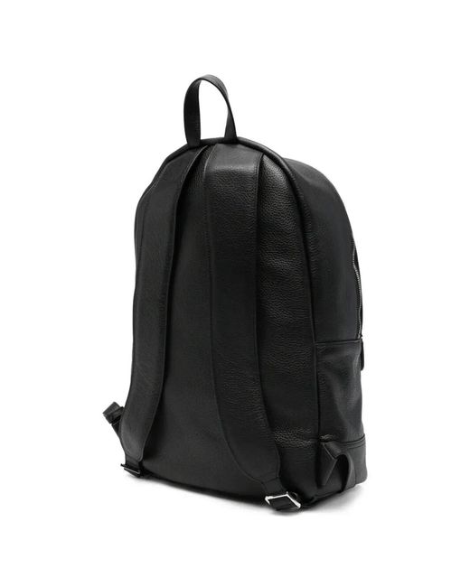 Santoni Black "New" Backpack for men
